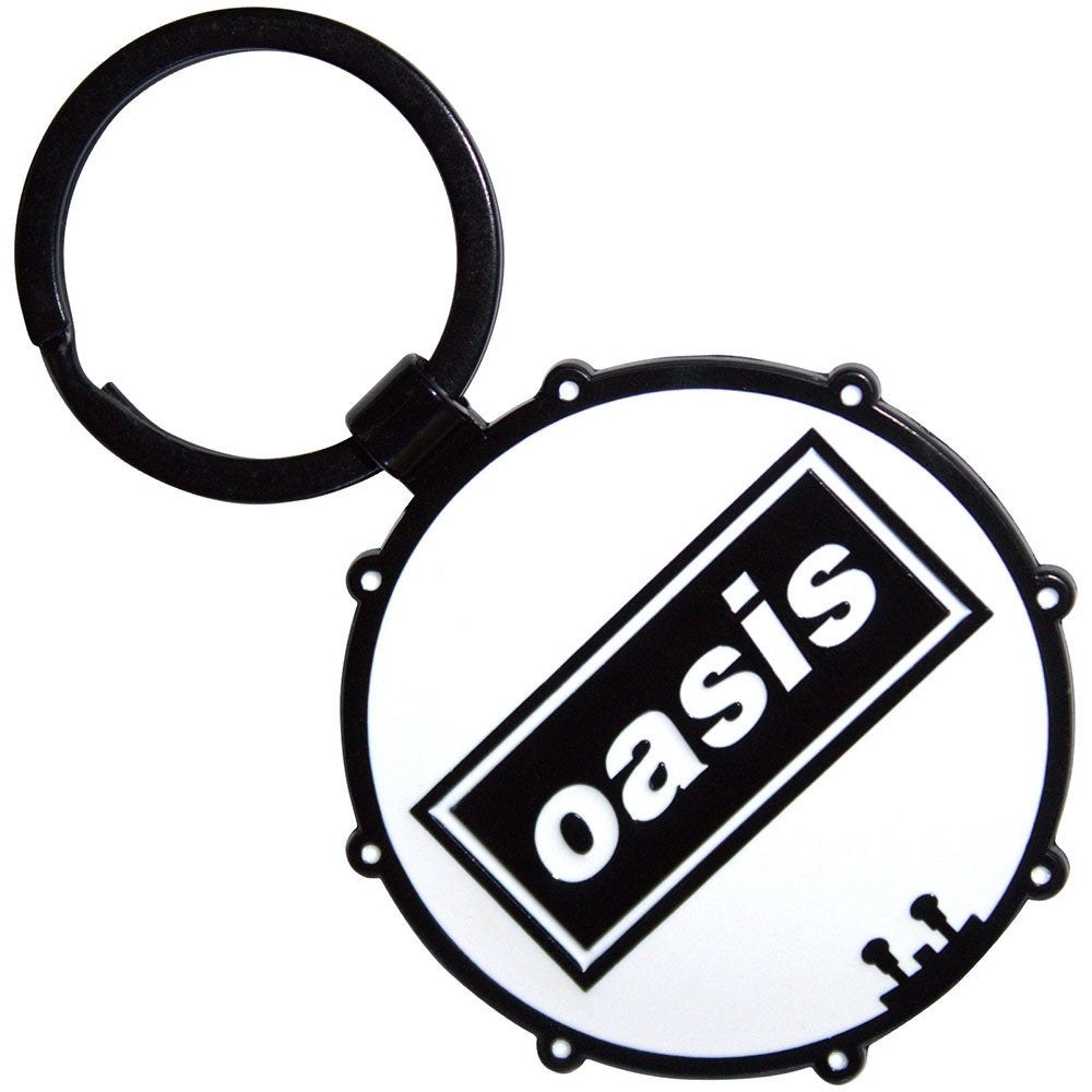 OASIS - (10月 来日 記念 ) - Decca Logo Drum / Double Sided